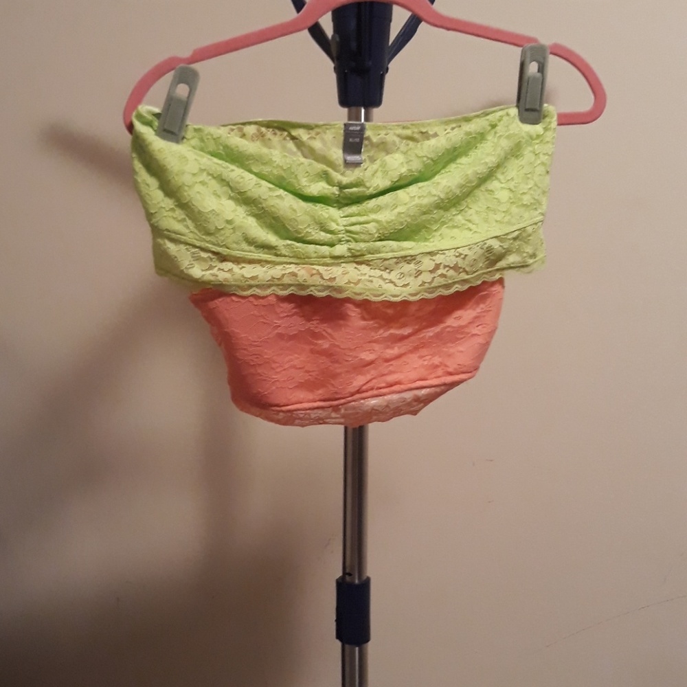 Strapless tops